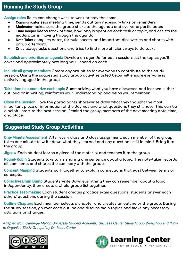 Study Group Guide