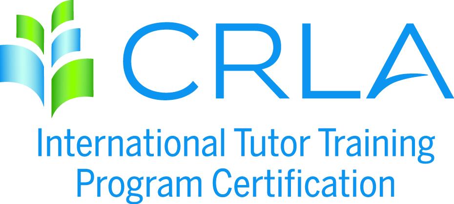 Logo with text that reads "CRLA" above the words Internalal Tutor Training Program Certification